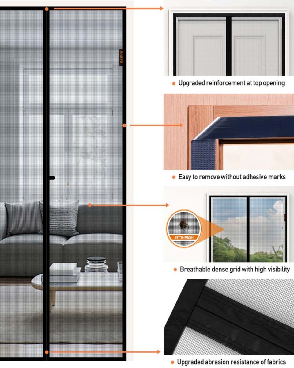 Custom Magnetic Screen Door - Magzo Shop