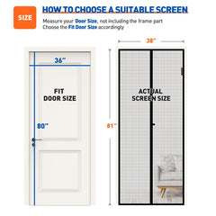 Magnetic Screen Door Regular Size - MAGZO Shop