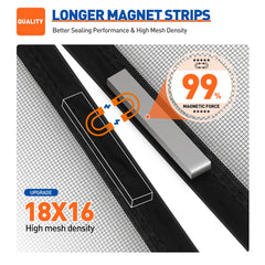 Magnetic Screen Door Regular Size - MAGZO Shop