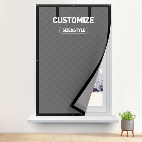 Custom Size | MAGZO Thermal Curtains for Windows